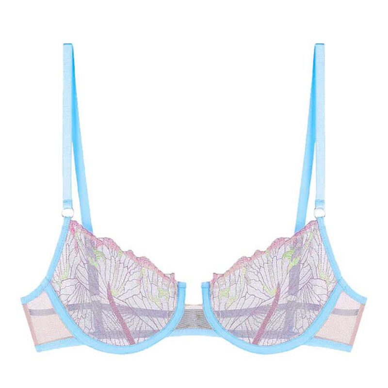 Dora Larsen Echo Butterfly Embroidery Underwire Bra image number 3